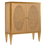 Chelsea House Petite Caned Bar Cabinet