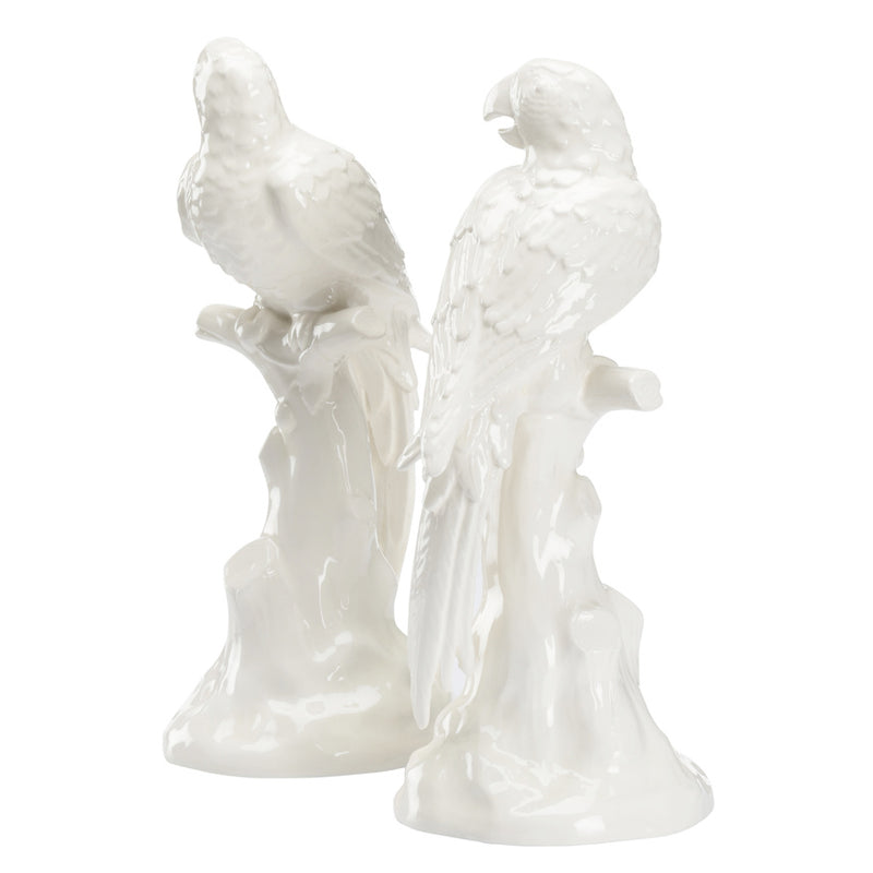 Chelsea House Large Parrots with Cherries Set of 2