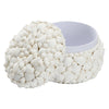 Chelsea House Round White Shell Box