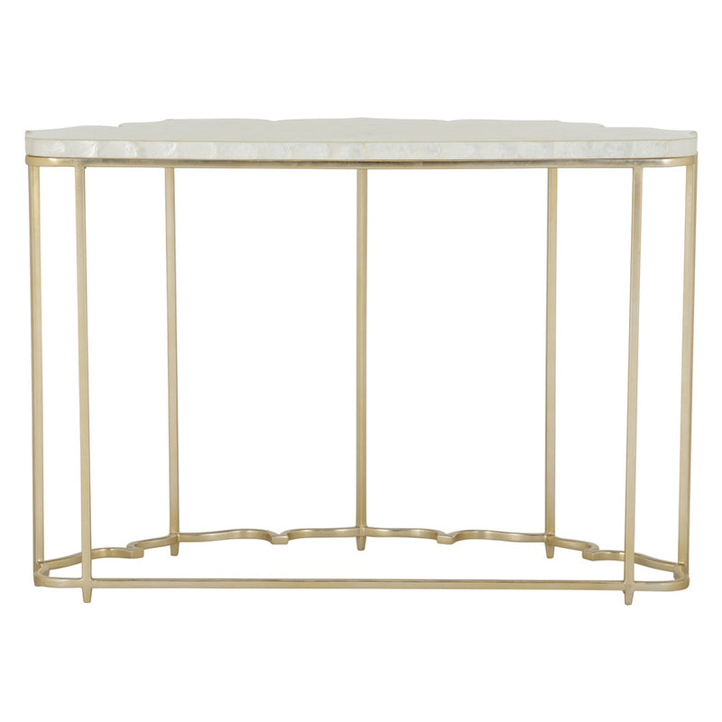 Chelsea House Lotus Flower Console Table