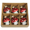 Mushroom Ornament Set of 6