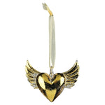 Flying Heart Ornament Set of 3