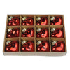 Traditional Heart Ornament Set of 12