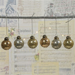 Glitter Ball Set of 6