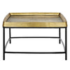 Currey & Co Tanay Brass Cocktail Table - Final Sale