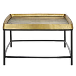 Currey & Co Tanay Brass Cocktail Table - Final Sale