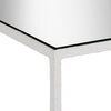 Currey & Co Sisalana White Accent Table