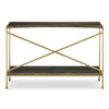 Currey & Co Flying Gold Console Table