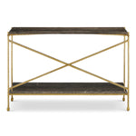 Currey & Co Flying Gold Console Table