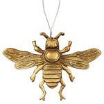 Bee Metal Ornament Set of 3