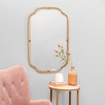 Sebastian Gold Wall Mirror