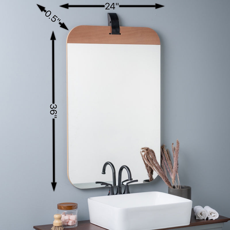 Heppner Rectangle Wall Mirror