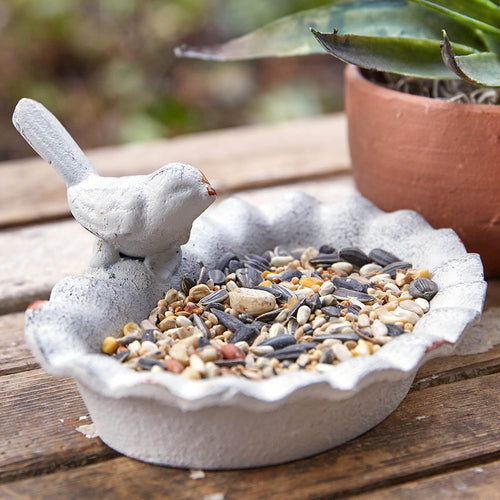 Mini Bird Feeder Dish Set of 2