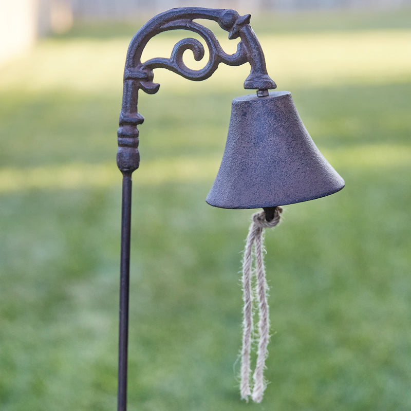 Dinner Bell Garden Stake