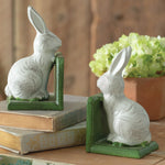 Peeping Bunny Bookend Set