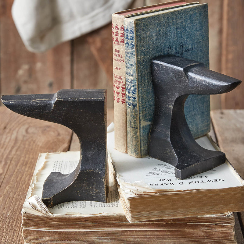 Anvil Bookend Set