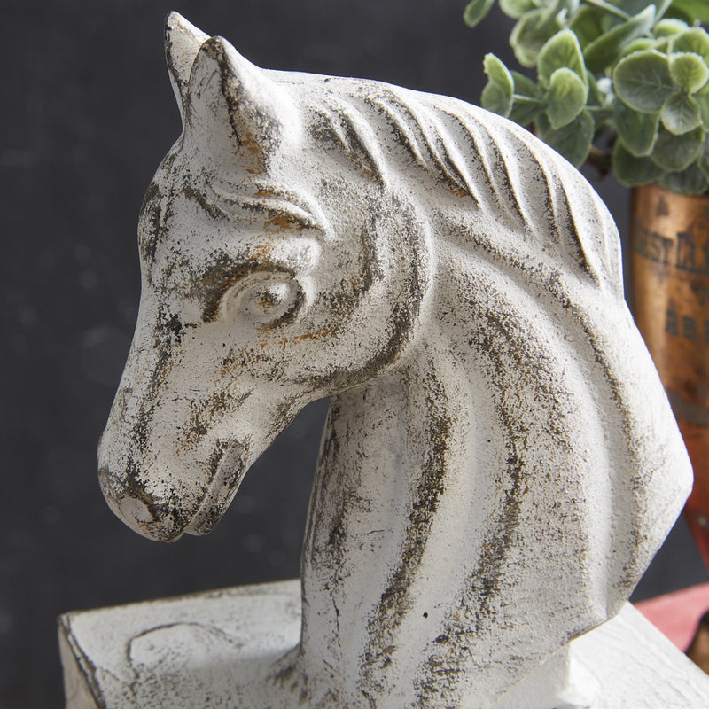 Roman Horse Bookend Set