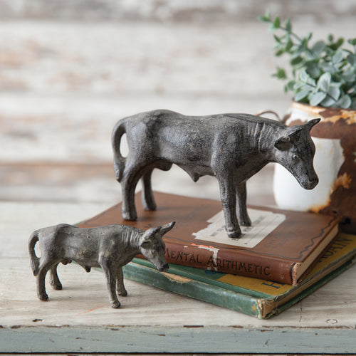 Bull Cast Iron Figurine