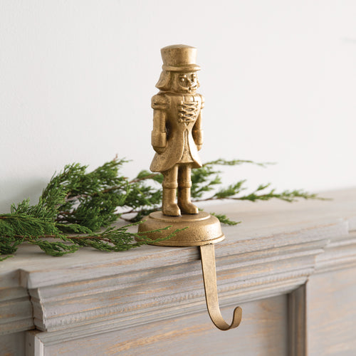 Soldier Nutcracker Stocking Holder