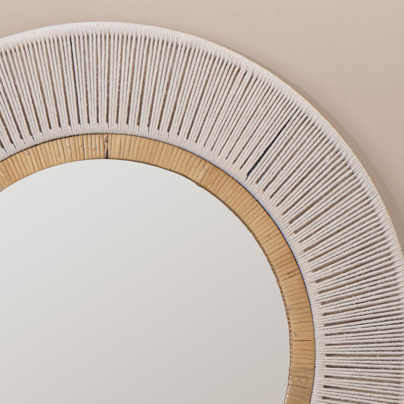 Abilene Taupe Wall Mirror