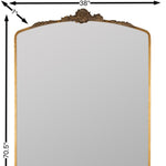 Adeline Ornate Floor Mirror