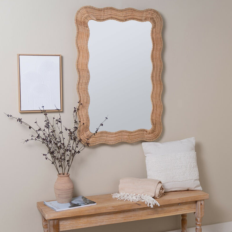 Erin Gates x Cooper Classics Scalloped Linden Wall Mirror