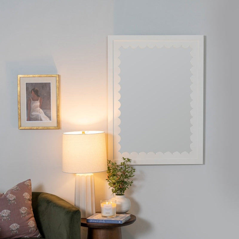 Caitlin Wilson x Cooper Classics Gigi White Wall Mirror