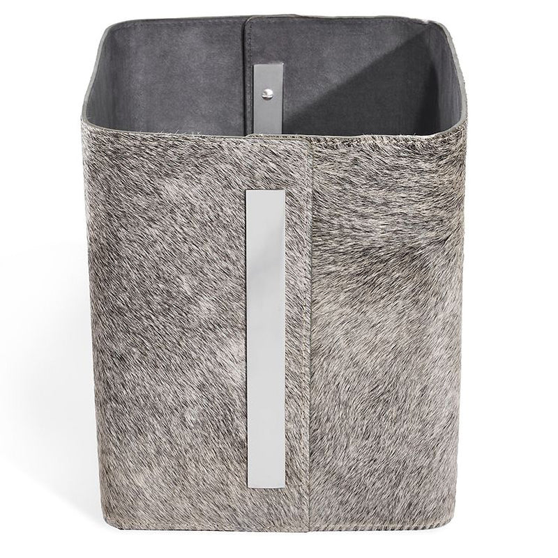 Interlude Home Portia Hide Storage Basket