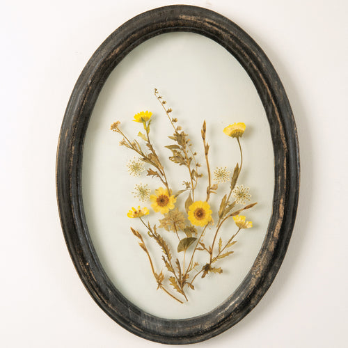 Oval Botanical Wall Art