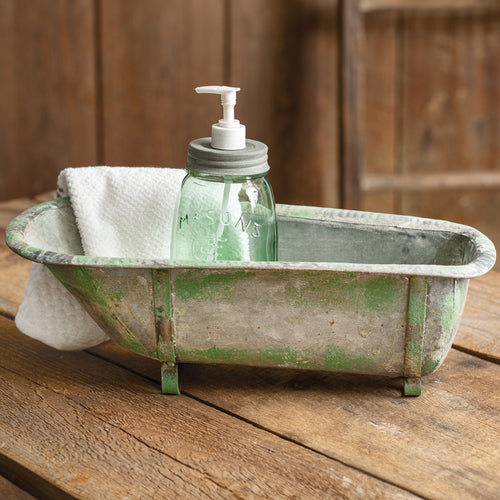 Rusty Bathtub Sculpture