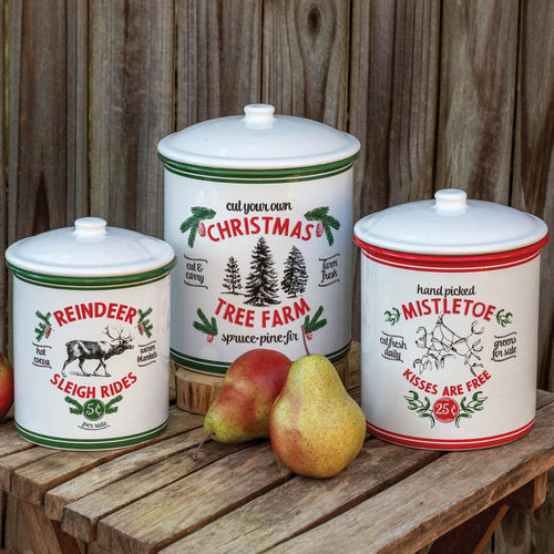 Holiday Storage Container Set of 3