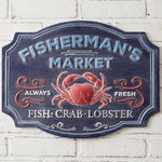 Fisherman's Market Wall Sign