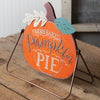 Fresh Baked Pumpkin Pie A-Frame Tabletop Sign