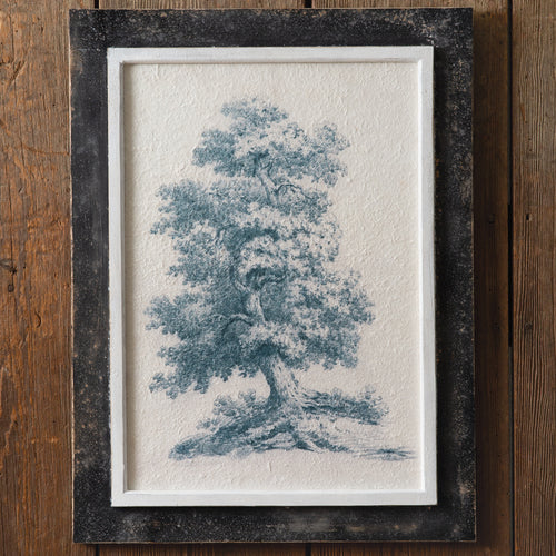 White Oak Vintage Tree Wall Art