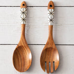 Anise Salad Server Set