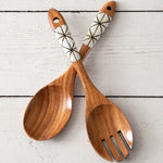 Anise Salad Server Set