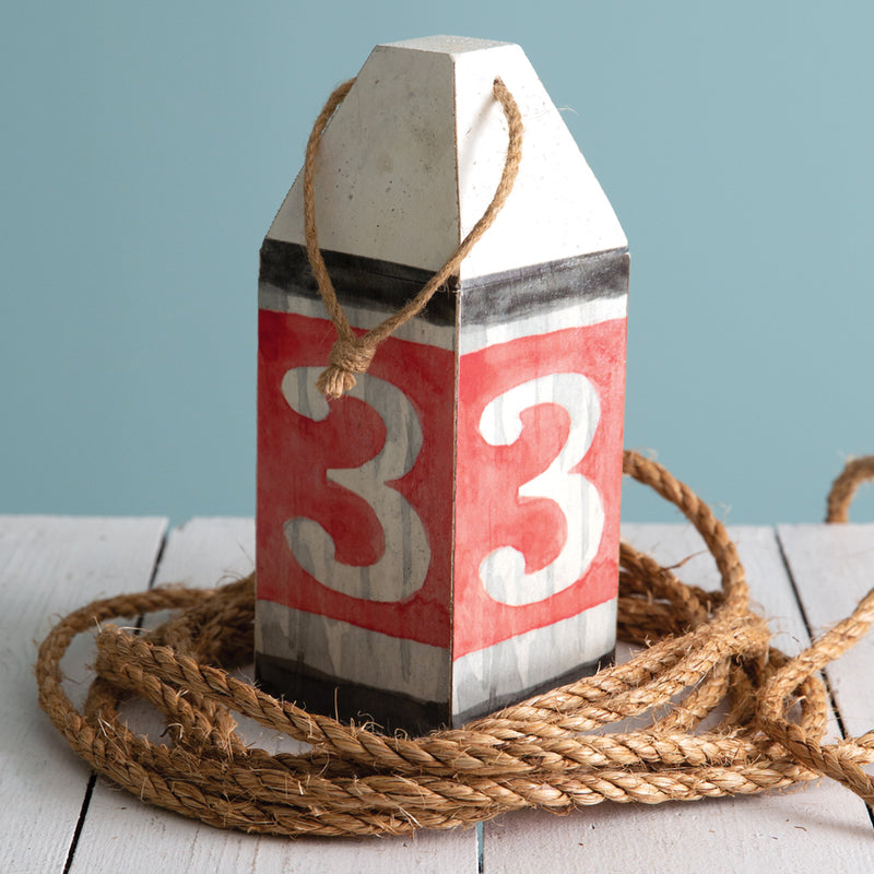 Number Buoy Sculpture