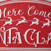 Here Comes Santa Claus Wall Art