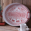 Very Merry Christmas Metal Tray