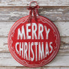 Merry Christmas Ornament Wall Art