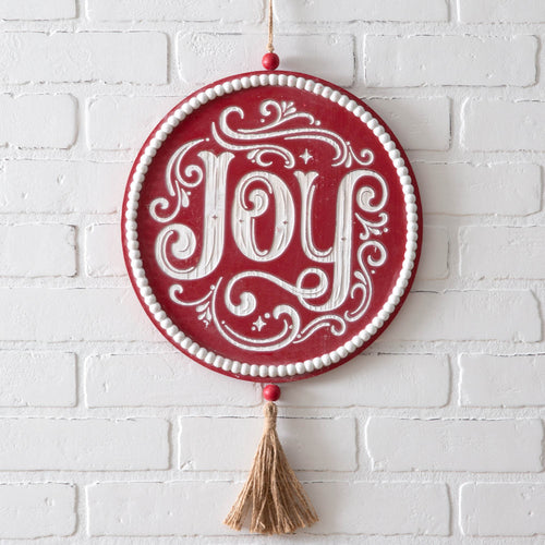 Joy Wall Art Ornament