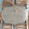 Decorative Ice Skate Rental Boots Vase