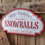 Fresh Fallen Snowballs Wall Art