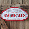 Fresh Fallen Snowballs Wall Art