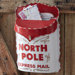 North Pole Express Mail Hanging Mailbox