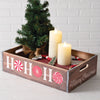 Ho Ho Ho Holiday Wood Tray