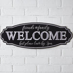 Comical Welcome Wall Sign