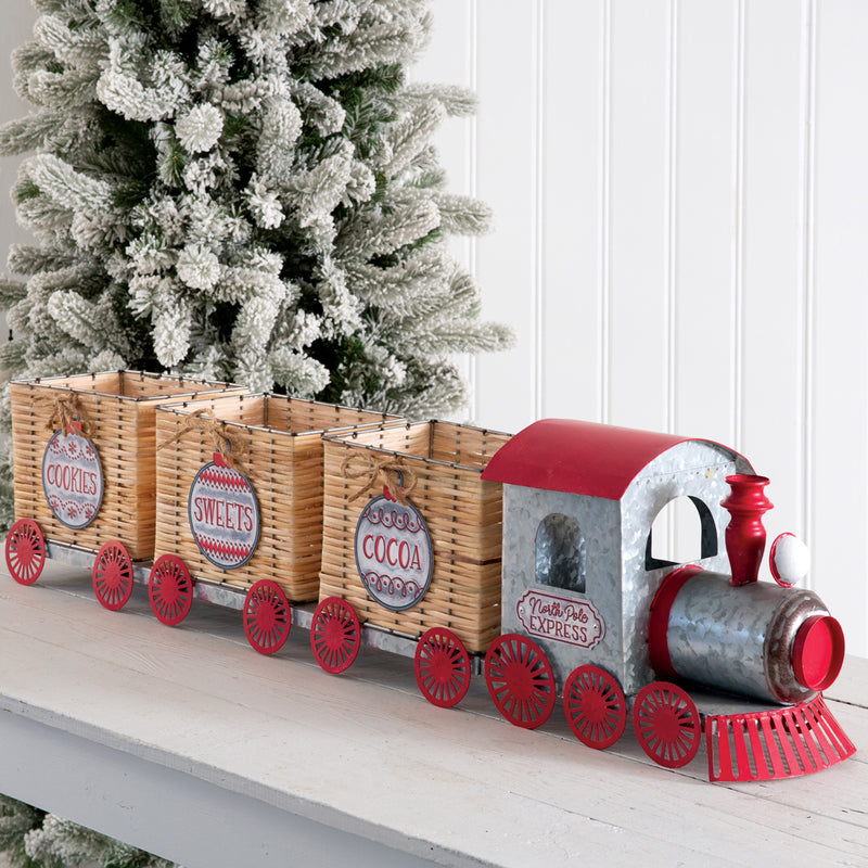 North Pole Express Train Tabletop Accent