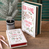 Religious Christmas Book Trinket Box Set of 2