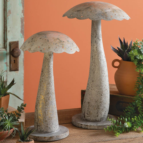 Decorative Mushroom Sculpture